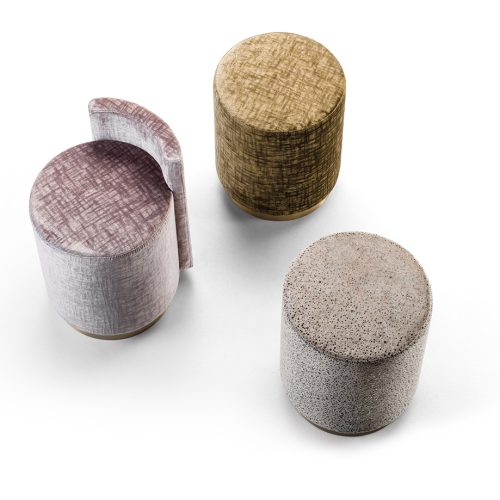 pouff-metallo-satinato-rivestito-tessuto-CVE035-CVE036-prestigemobili